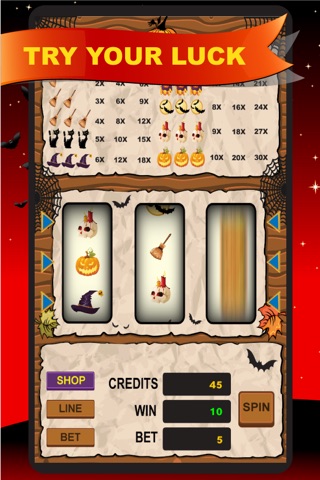 Horror Slots - All Hallows Eve monte carlo horror pokies machines screenshot 4