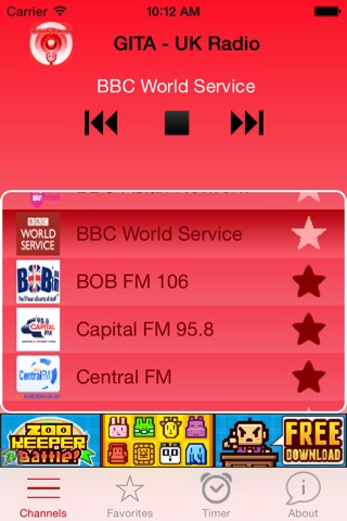 GITA-UK Radio screenshot 2