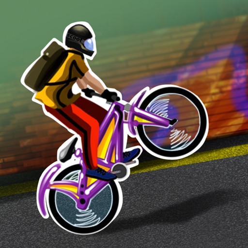 BMX Skills - Crazy Stunts On Mountain Bike (Free Game) icon