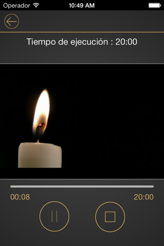 iMeditation Spanish screenshot 2
