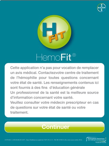 HemoFit screenshot 2