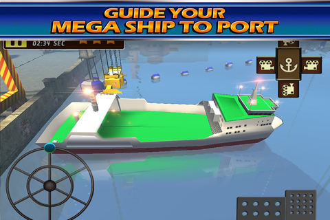 Mega Ship Parking Mania Drive Cargo Carrier screenshot 4