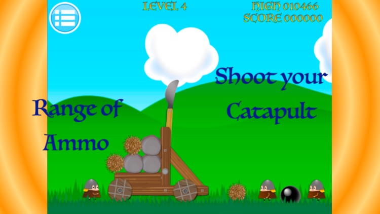 Medieval Mayhem - Throw Rocks Hit Guards Rescue Princess Puzzle