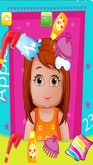 Cute Baby Hair Salon FREE- Super fun beauty dress up game fo(圖3)-速報App