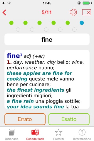 Italian <-> English Berlitz Standard Talking Dictionary screenshot 4