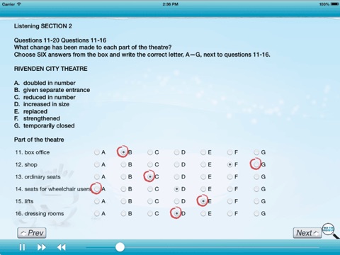 IELTS Tests All in One剑桥雅思真题测试英単語テスト本気で screenshot 3