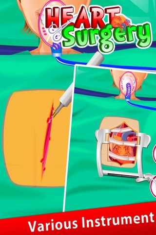 Heart Surgery Simulator - Kids Game screenshot 3