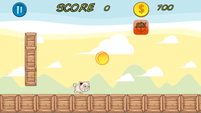 Angry Cat - Endless runner game(圖2)-速報App