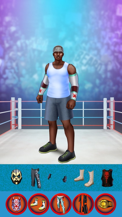 My World Champion Crazy Power Wrestlers Dress Up Club Game - Free App screenshot-3