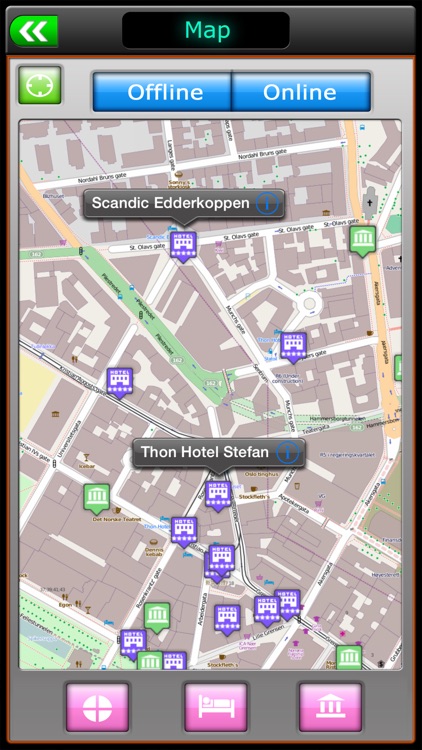 Oslo Offline Map Travel Guide