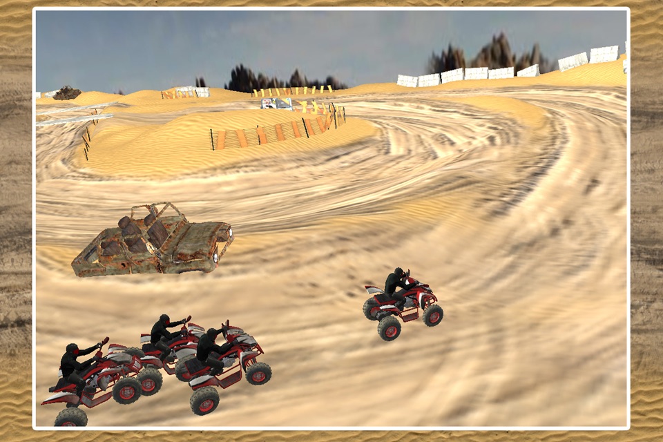 Quad Bike Race - Desert Offroad screenshot 4