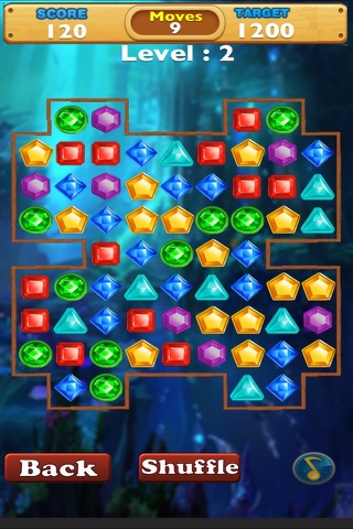 Jewel Blast : Fun World of Jewel Madness Blitz Adventure screenshot 2