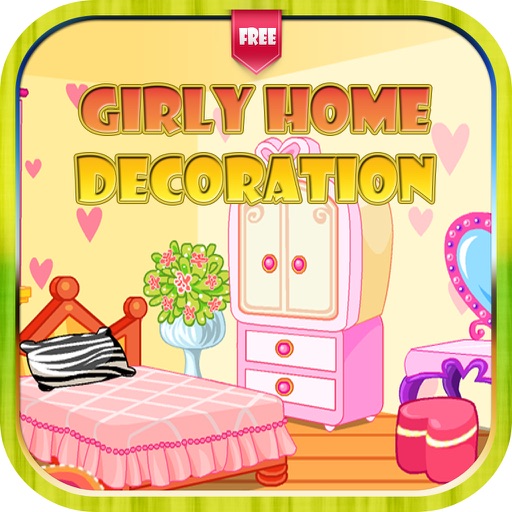 Girly Home Decoration Game iOS App