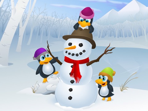 Snowman Puzzles for iPad screenshot 3