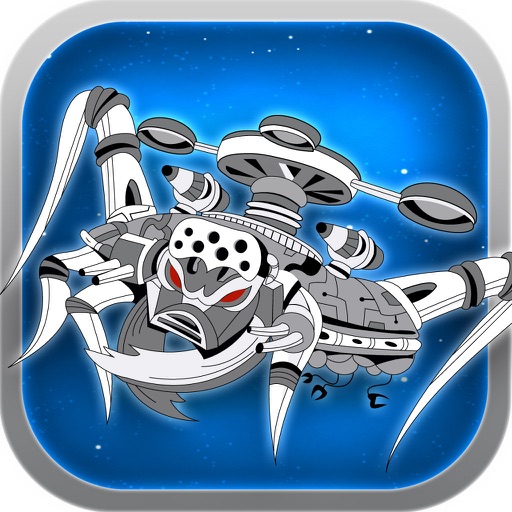 Don't Make Interstellar Aliens Fall - Dark Space Robot Rescue Game- Free icon