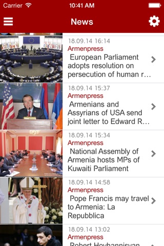 Armenian news /English Edition screenshot 4