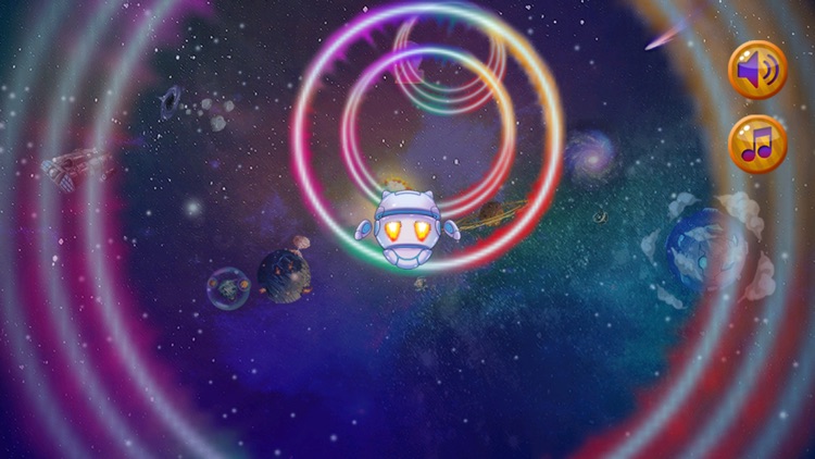 Space Rings Race FREE screenshot-3