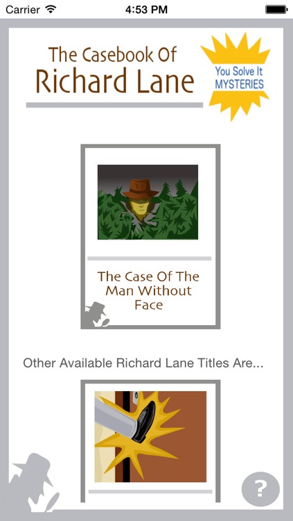 Richard Lane Mystery: The Man Without Face