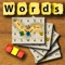This is the Words game,  a rotating word puzzle game
