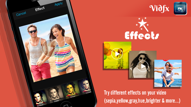 VidFx FREE-Add Video Effects by using Overlays and also add (圖2)-速報App