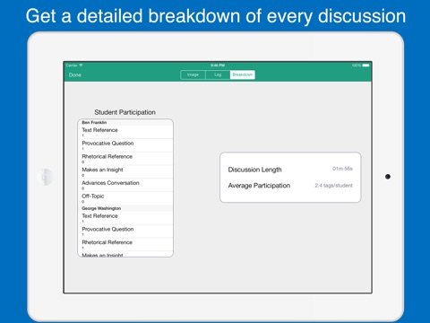 Round Table - Harkness Discussion Tracking screenshot 3