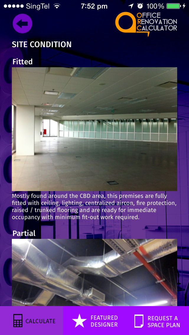 Office Renovation Calculator