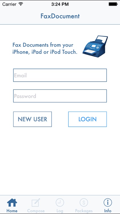 FaxDocument – send fax from iPhone screenshot-3