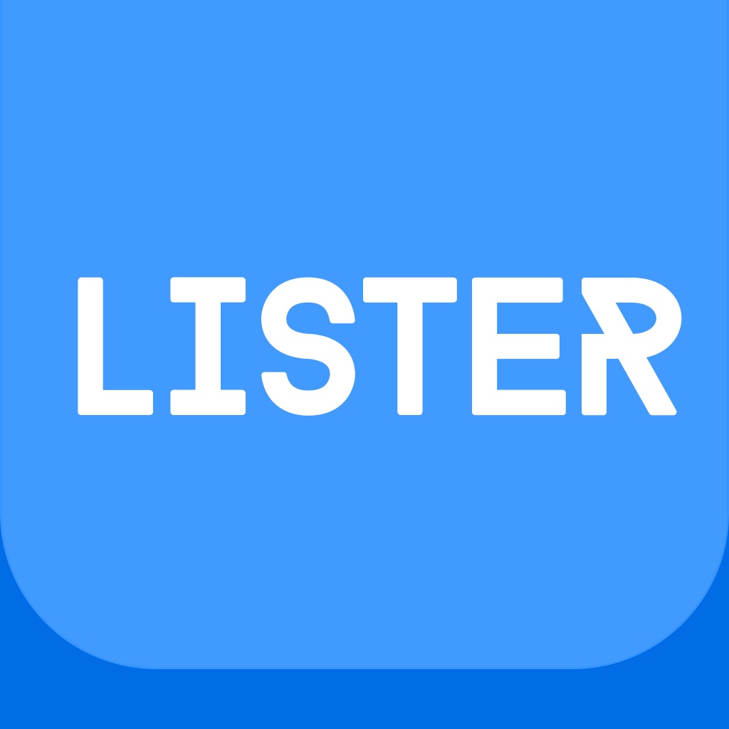 Lister - A simple way to remember icon