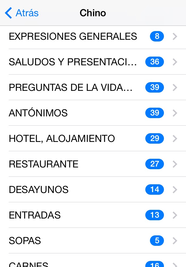 Diccionario de viaje screenshot 2