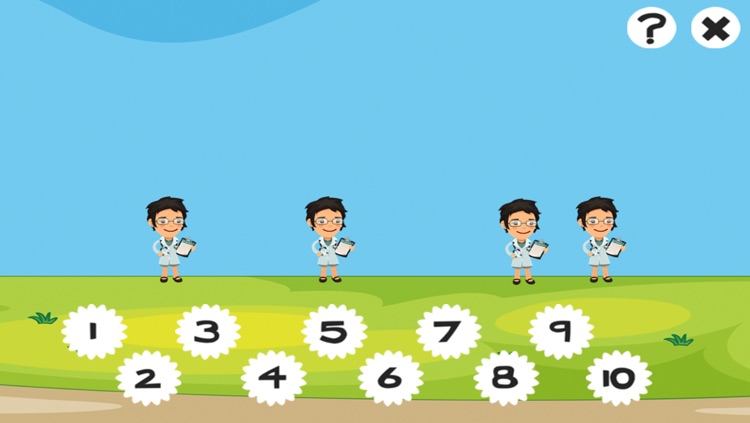 A Hospital Counting Game for Children: Learning to count with Doctor & Patient