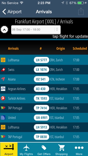 Frankfurt Airport Pro (FRA) Flight Tracker(圖3)-速報App