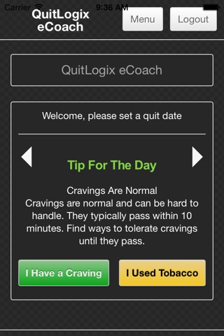 QuitLogix Mobile screenshot 2