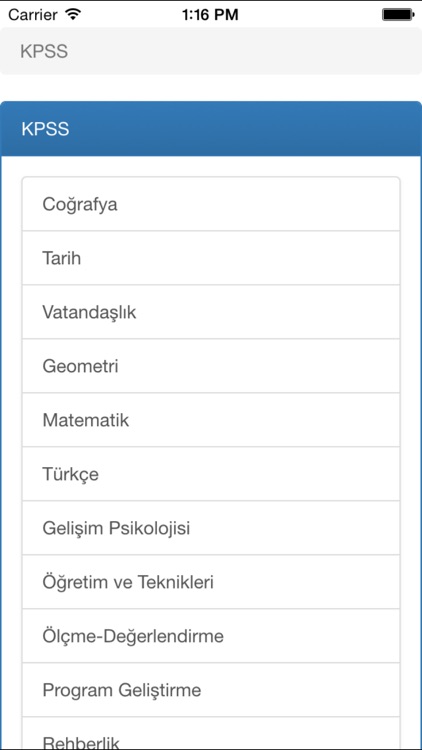 KPSS Ders Notları