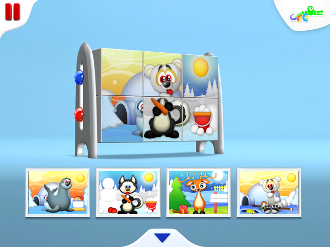 ‎Kids' First Cube Puzzle Screenshot