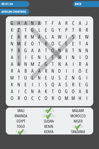 Word Search - the ultimate wordsearch game - hours of fun for all the kids and family screenshot 2