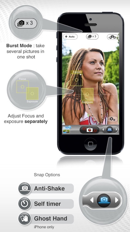 PicItEasy PRO – Burst Camera with Timer, Stabilizer and Anti-Shake