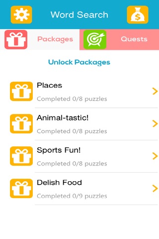 Word Search Go Finder Pro - Crossword Vocabulary Brain Quiz Puzzles For Kids screenshot 2