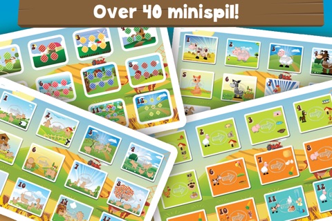 Milo's Free Mini Games for a wippersnapper - Barn and Farm Animals Cartoon screenshot 3