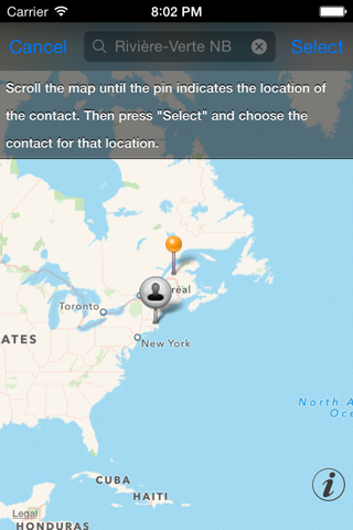 Map Contacts Free screenshot 2