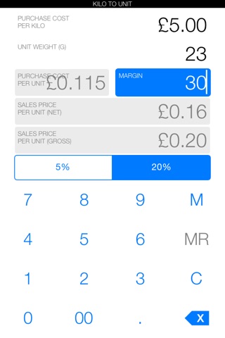 Kaufmann – calculations for retailers screenshot 3