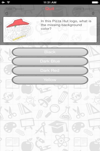 Logo Fast Food Quiz screenshot 2