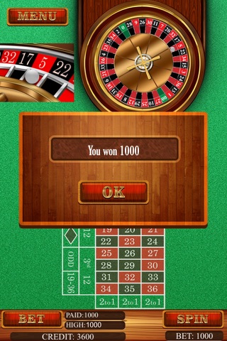 American Roulette Table Top Gambling Game screenshot 4