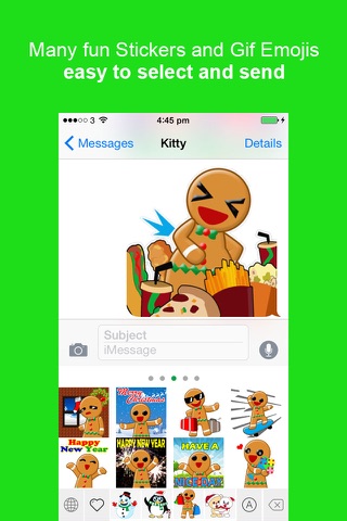 Keyemoji - Sticker and Gif Emoji Keyboard - Christmas and New Year Edition screenshot 4