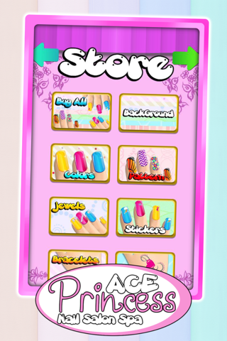 Ace Princess Nail Salon Spa - Dress up game for girls free screenshot 2