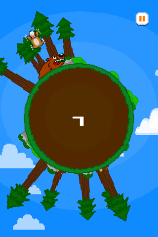 Jump-A-Mole! - Play a Free 8-Bit Jumpy Game! Hop Over the Fast, Rabid Wolf for the Best Super Jumps Score! screenshot 3