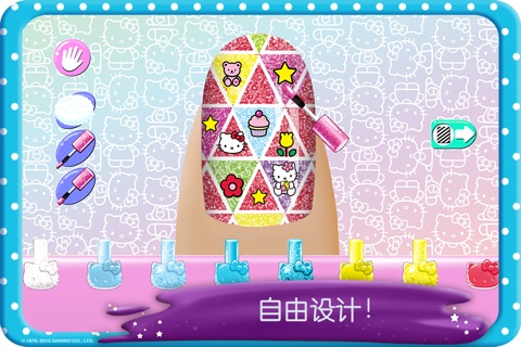 Hello Kitty Nail Salon screenshot 2