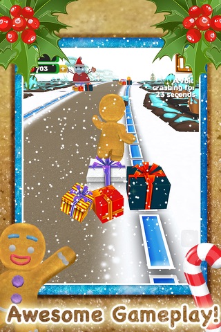 3D Gingerbread Dash - Run or Be Eaten Alive! Game PRO screenshot 2