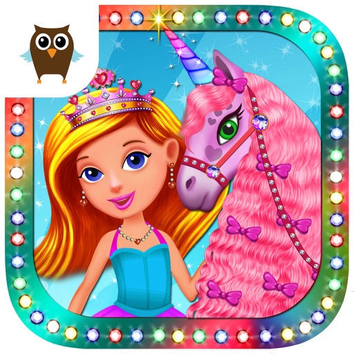 Princess Girls Club Tea Party, Dress Up Fun and Unicorn Care Time  - Kids Game iOS App