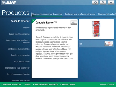 Mapei MX screenshot 3