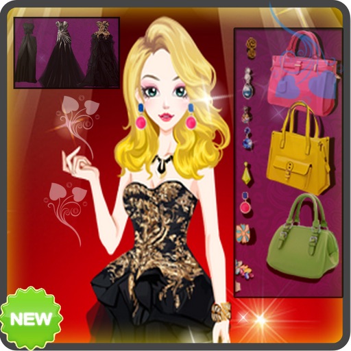 Black Style Dressup Girls Game icon